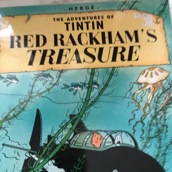 Tintin book - Red Rackham’s Treasure - Picture 2 of 5